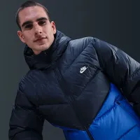 Nike Windrunner чоловічі Down Куртка блакитний