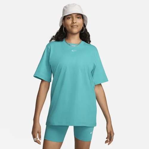 Nike Sportswear Essential женская футболка цвет зеленый