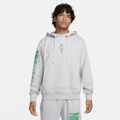 Nike Standard Issue чоловічі Dri-FIT Pullover Толстовка з капюшоном колір сірий
