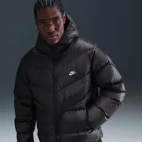 Nike Windrunner мужские Down Куртка цвет черный