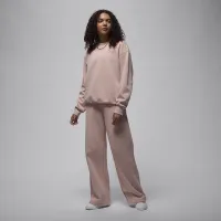 Nike Jordan Flight Fleece жіноча Crew-Neck світшот Pink