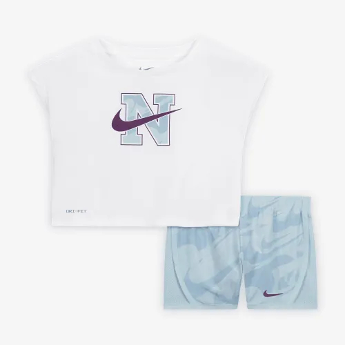 Nike Dri-FIT Prep in Your Step Baby (12-24M) Tempo комплект блакитний