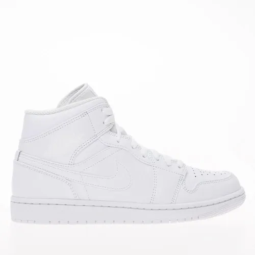 Nike Air Jordan 1 Mid Кросівки колір білий
