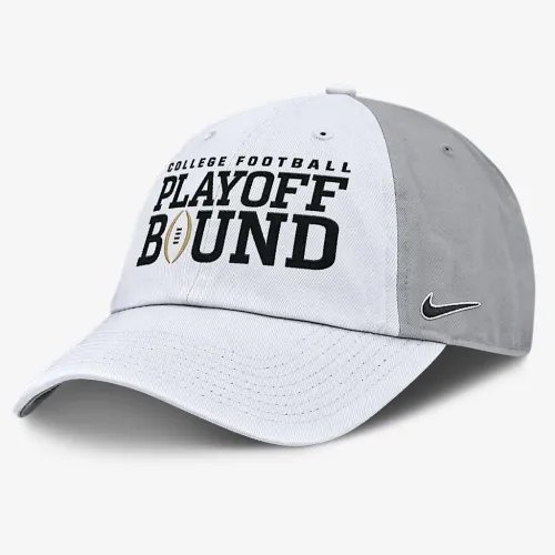 Texas Longhorns 2025 College Football Playoff Bound Club чоловічі Nike College Adjustable Hat колір білий
