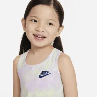Nike Club Toddler Printed Jumpsuit колір фіолетовий