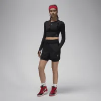 Nike Jordan Sport жіноча Mesh шорти колір чорний