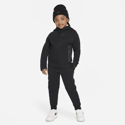 Nike Sportswear Tech Fleece Full-Zip комплект Little Kids 2-Piece Толстовка з капюшоном комплект колір чорний
