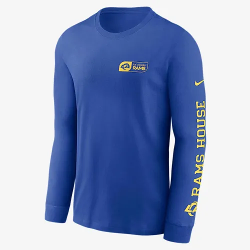 Los Angeles Rams All Out чоловічі Nike NFL Long-Sleeve футболка блакитний