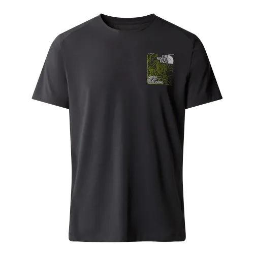 Футболка The North Face Lightning Alpine 0A8A3ARHI1 - Чорна