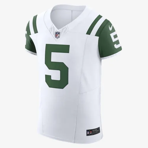 Garrett Wilson New York Jets чоловічі Nike Dri-FIT NFL Elite Football Jersey колір білий