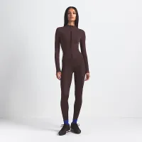 NikeSKIMS Vintage Seamless женская Full-Zip Куртка цвет коричневый