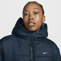 Nike Sportswear Classic Puffer женская Therma-FIT Loose Parka синий