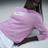 Nike Sportswear Club Fleece женская Logo Crew-Neck свитшот Pink