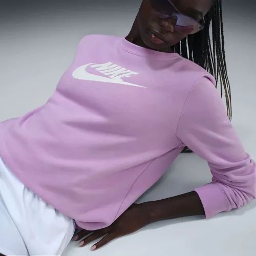 Nike Sportswear Club Fleece жіноча Logo Crew-Neck світшот Pink