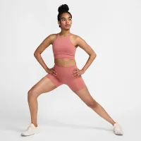 Nike One Twist женская Light-Support Lightly Lined High-Neck Sports Bra Pink