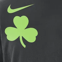Boston Celtics Courtside City Edition мужские Nike NBA Max90 Long-Sleeve футболка цвет черный