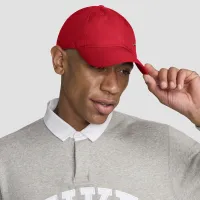 Nike Dri-FIT Club Unstructuколір червоний Metal Swoosh Cap колір червоний