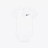 Nike Essentials Baby (0-9M) 5-Pack Bodysuit набор цвет белый