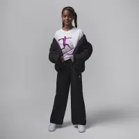 Nike Jordan Big детские Flight Time Warp футболка цвет белый