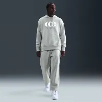 Caitlin Clark Nike баскетбольные Phoenix Fleece Pullover Толстовка с капюшоном цвет серый