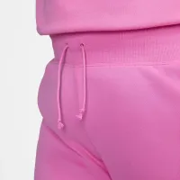 Nike Sportswear Phoenix Fleece женская С высокой Талией оверсайз Sweatpants (большие размеры) цвет красный