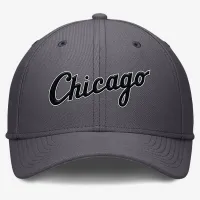 Chicago цвет белый Sox Swoosh мужские Nike Dri-FIT MLB Hat цвет серый