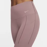 Nike Universa жіноча Medium-Support З високою талією Full-Length лосіни з кишенямиколір фіолетовий