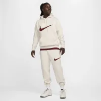Nike Club Fleece мужские Pullover Толстовка с капюшоном цвет коричневый