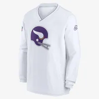 Minnesota Vikings Logo чоловічі Nike NFL Long-Sleeve Вітровка колір білий