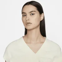 Nike Sportswear Collection жіноча Reverse French Terry Vest колір білий