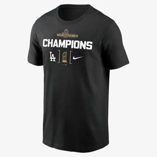 Los Angeles Dodgers 2024 World Series Champions Trophy чоловічі Nike MLB футболка колір чорний