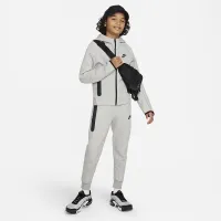 Nike Sportswear Tech Fleece Big дитячі (для хлопчиків) Full-Zip Толстовка з капюшоном колір сірий