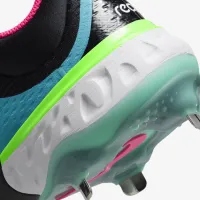 Nike Alpha Huarache Elite 4 Low мужские бейсбольные бутсы цвет черный