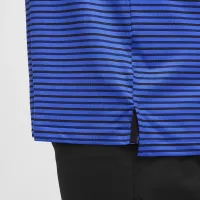Nike Tour чоловічі Dri-FIT Striped для гольфу Polo блакитний