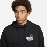 Nike чоловічі Dri-FIT Hooded Fitness Pullover колір чорний
