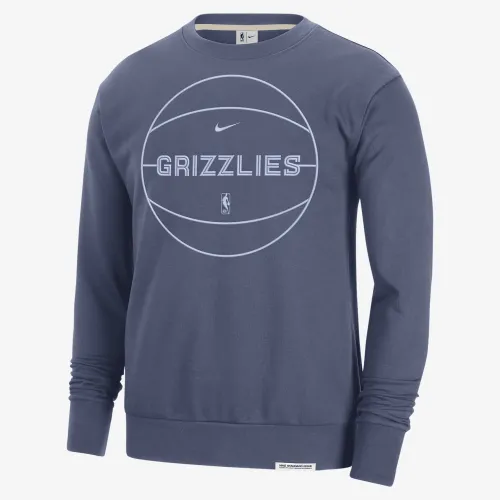 Memphis Grizzlies Standard Issue чоловічі Nike Dri-FIT NBA світшот блакитний