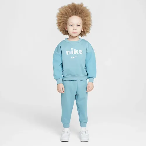 Nike Cozy Comfort Toddler 2-Piece Crew комплект блакитний