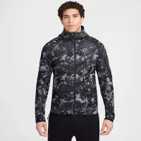 Nike Tech Windrunner чоловічі Fleece Full-Zip Толстовка з капюшоном колір сірий