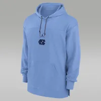 North Carolina Tar Heels Sideline Jersey мужские Nike Dri-FIT College Pullover Толстовка с капюшоном синий