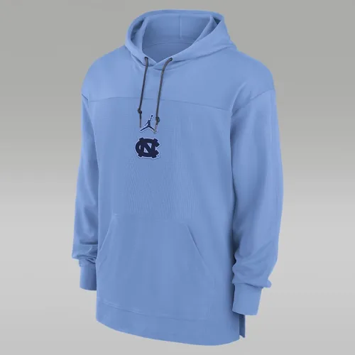 North Carolina Tar Heels Sideline Jersey чоловічі Nike Dri-FIT College Pullover Толстовка з капюшоном блакитний