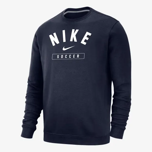 Nike Soccer мужские Crew-Neck свитшот синий