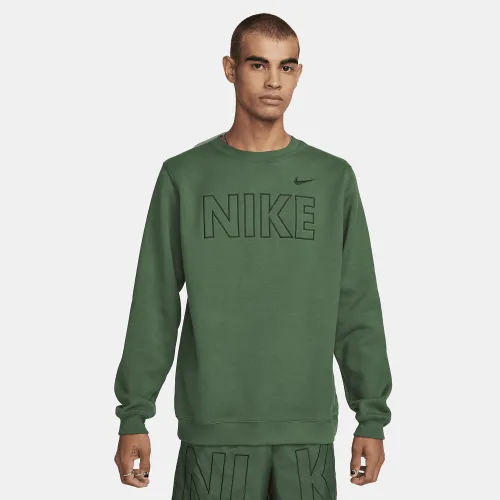 Nike Sportswear Club Fleece чоловічі Crew-Neck світшот колір зелений