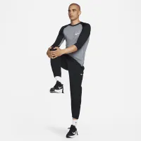 Nike Dri-FIT чоловічі 3/4-Length Sleeve Baseball Top колір сірий