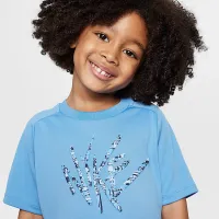 Nike Dri-FIT Toddler Bold Move Short Sleeve Top синий