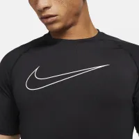 Nike Pro Dri-FIT чоловічі Slim Fit Short-Sleeve Top колір чорний