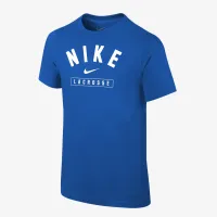 Nike Lacrosse Big детские (для мальчиков) футболка синий