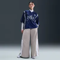 Nike Sportswear женская Wide-Leg Woven Pants цвет серый