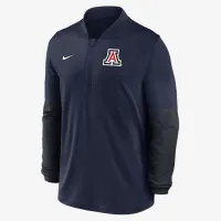 Arizona чоловічі Nike Dri-FIT College 1/2-Zip Top блакитний