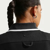 Nike Sportswear женская оверсайз Button-Down Jersey Top цвет черный