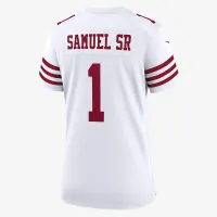 Deebo Samuel Sr. San Francisco 49ers жіноча Nike NFL Game Football Jersey колір білий